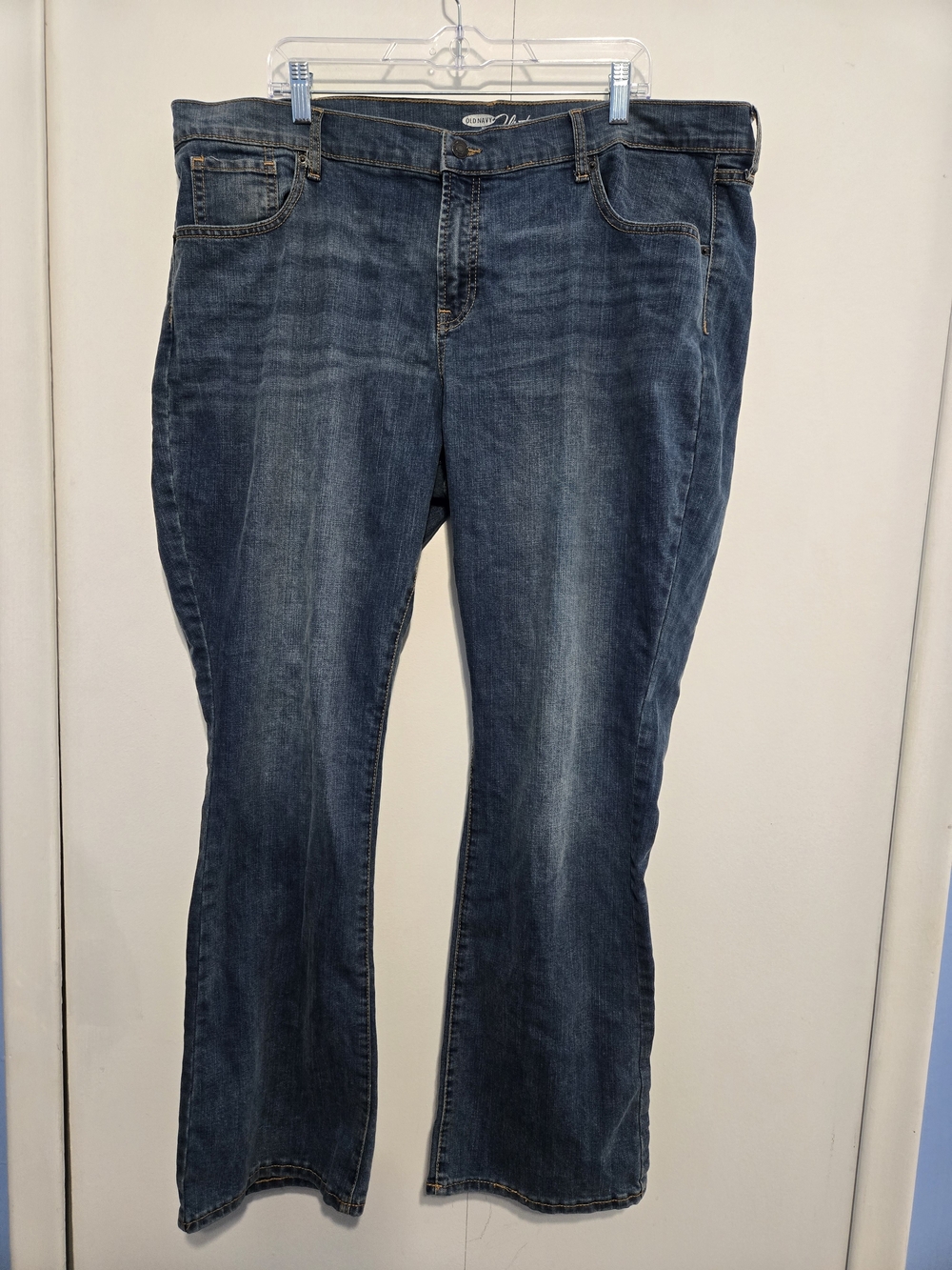 Old Navy The Flirt Bootcut Jeans Womens 20‎ Regular Medium Wash Stretch